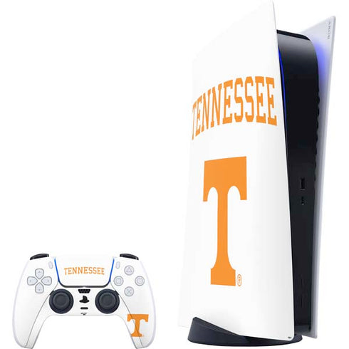 University of Tennessee-Knoxville Collegiate Text PlayStation PS5 Skins